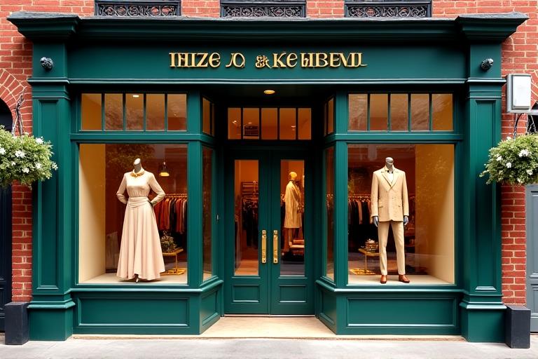 Exterior view of Thistle & Thread Emporium storefront in Chelsea.